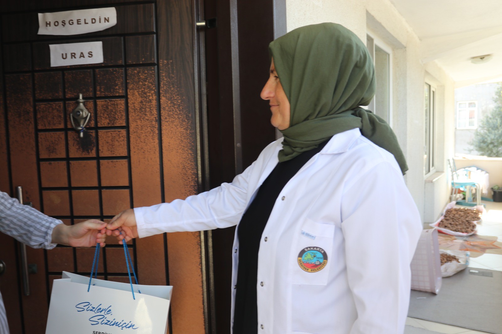 Serdivan’da 'Hoş Geldin Bebek' Hediyesi