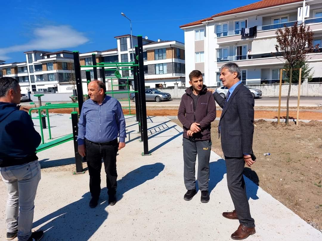 Başkan Alemdar Park Yapımını Yerinde İnceledi