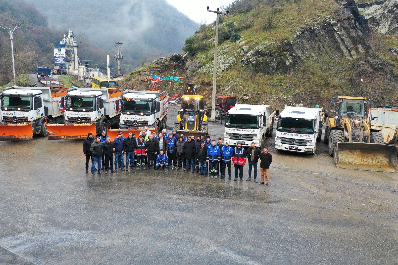 Serdivan Belediyesi Kışı Karşılamaya Hazır