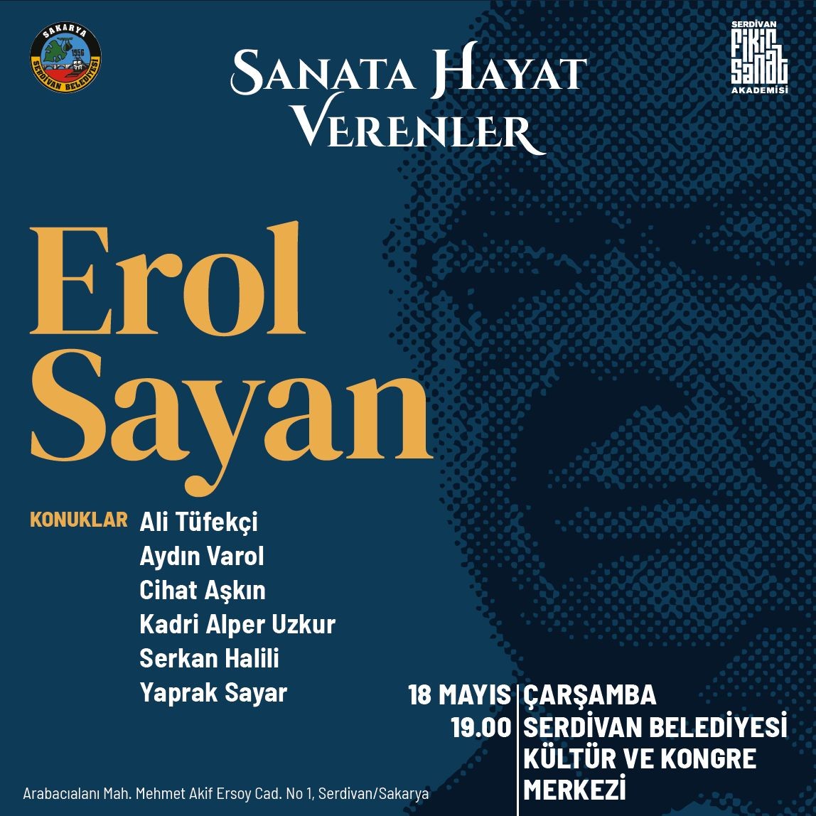 Serdivan’da Erol Sayan Besteleri İcra Edilecek	