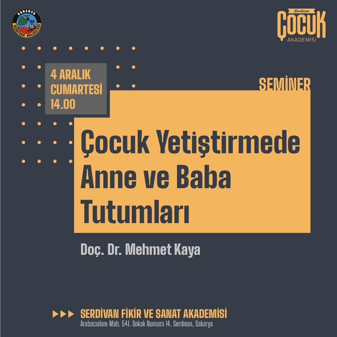 	Akademide Aileler Buluşuyor