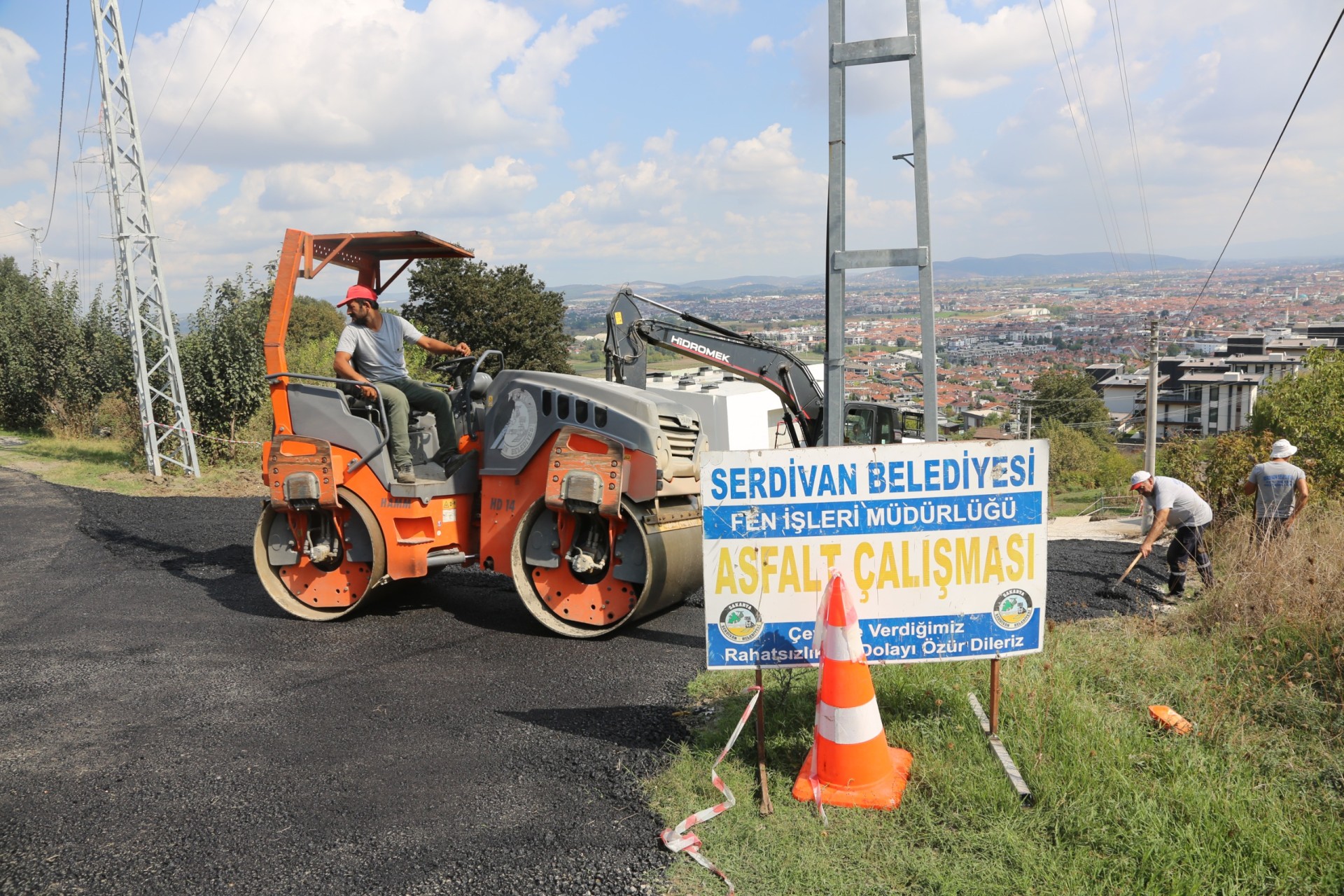 Serdivan'da Cadde ve Sokaklara Estetik Dokunuş