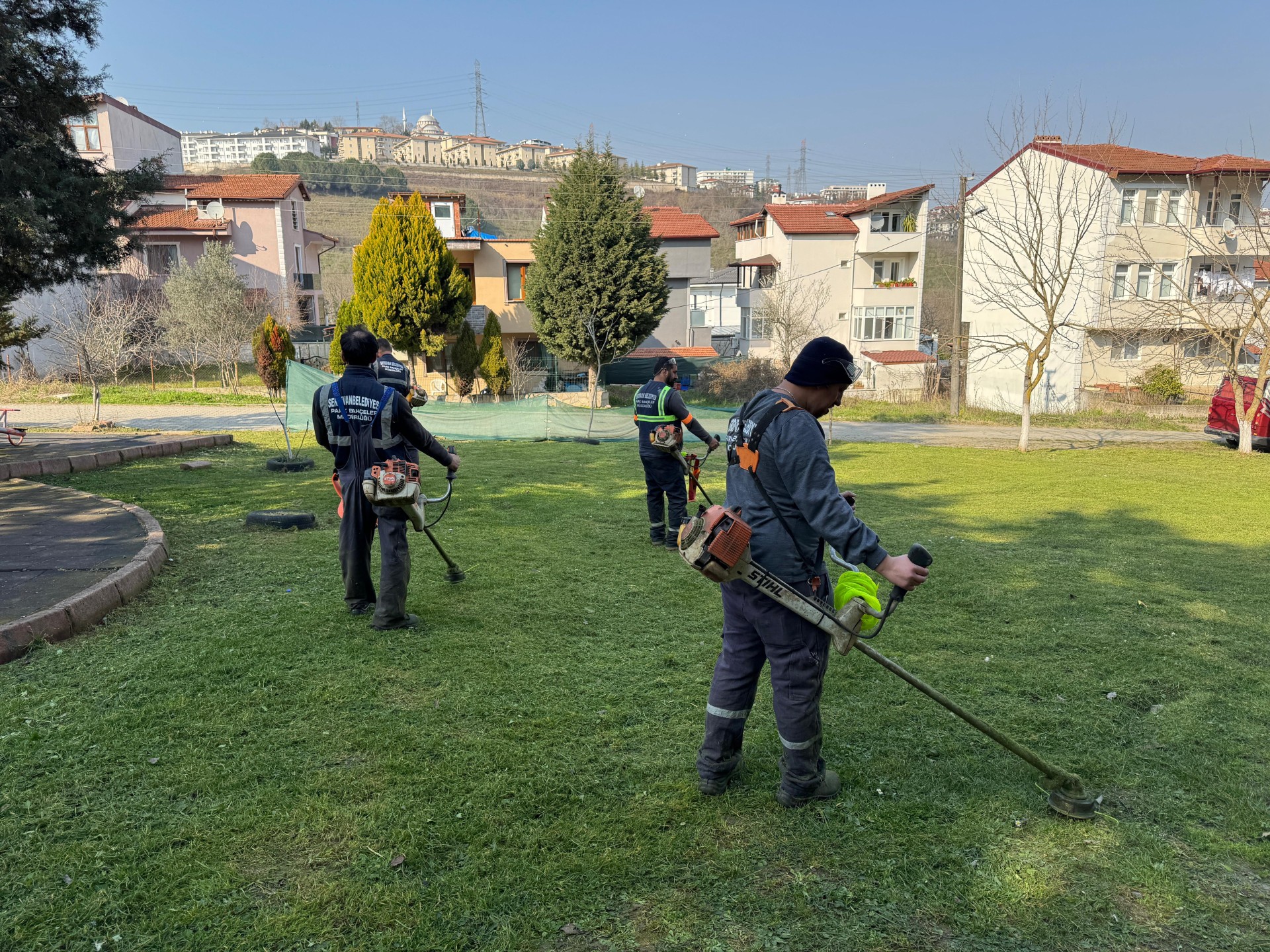 Beşköprü’de Parklara Estetik Dokunuş