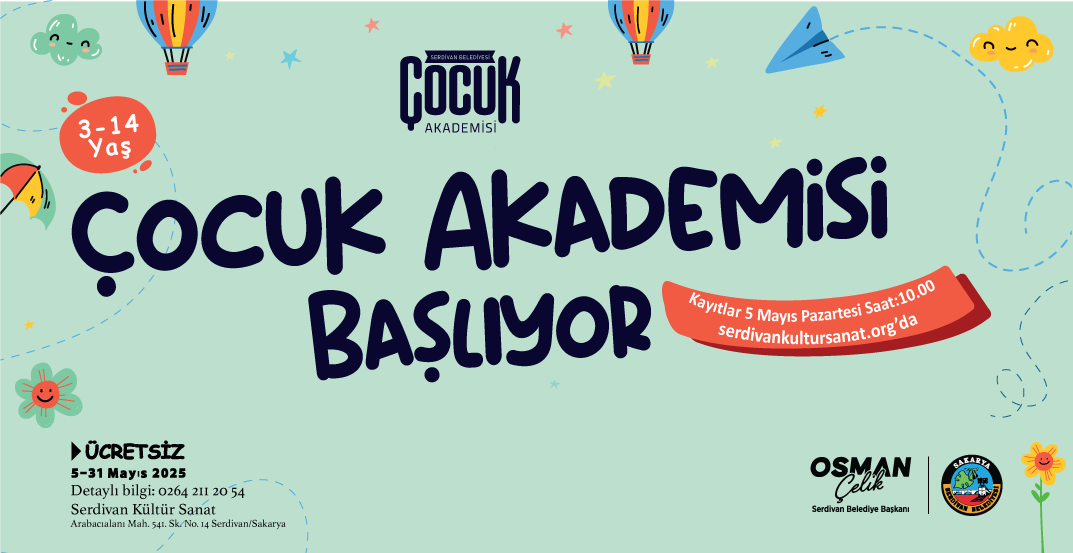 Çocuk Akademisi Başlıyor!