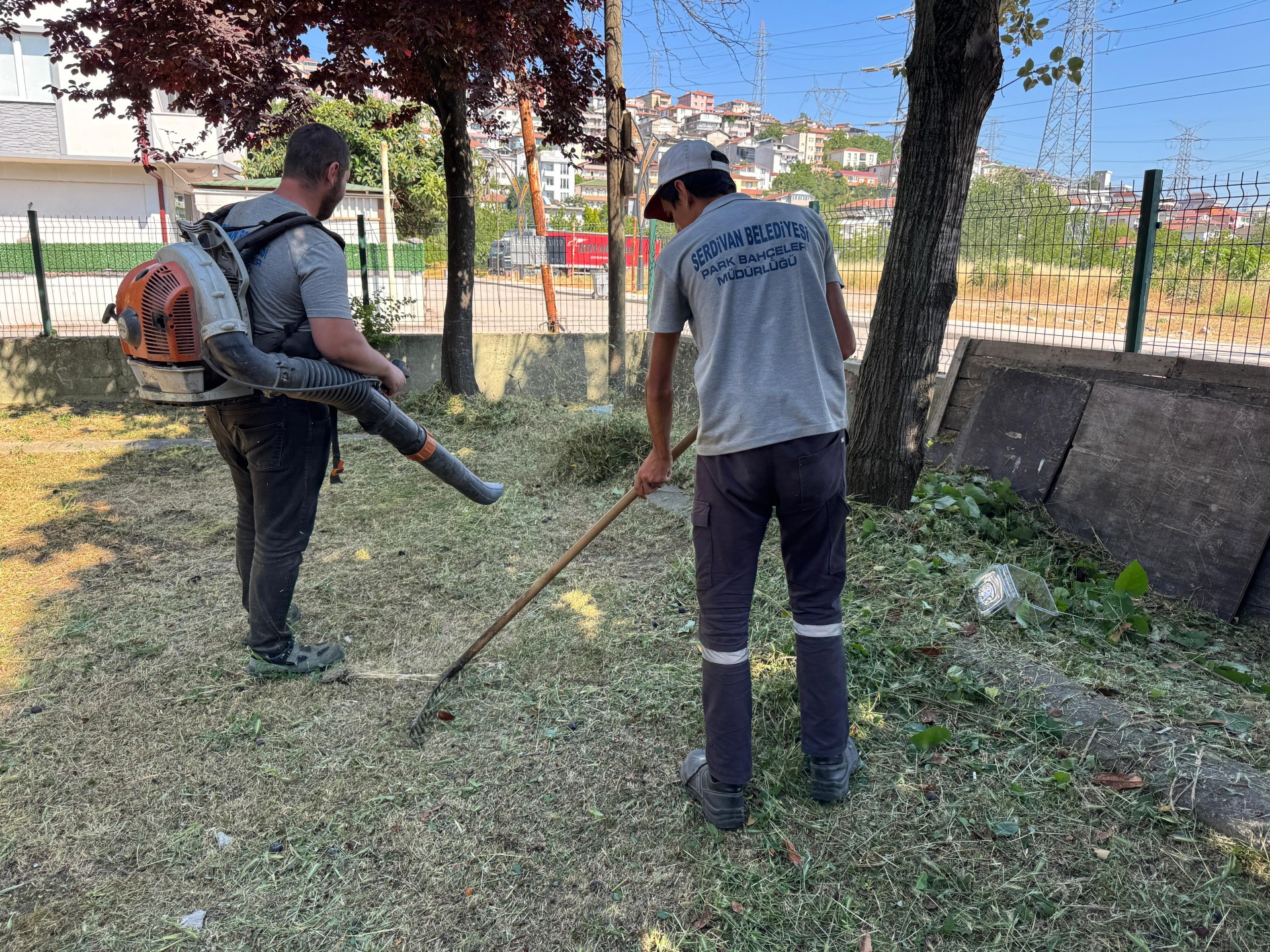 Serdivan Belediyesi’nden Yeşil Alanlara Bakım
