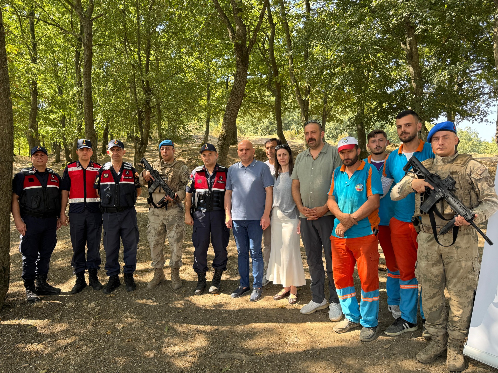Serdivan’da Orman Temizliği İçin Örnek İş Birliği